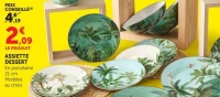 ASSIETTE DESSERT En porcelaine 21 cm Modèles au choix