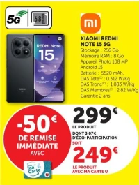 XIAOMI REDMI NOTE 15 5G
