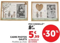 CADRE PHOTOS GALETS