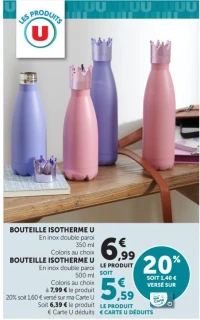 BOUTEILLE ISOTHERME U 350 ml