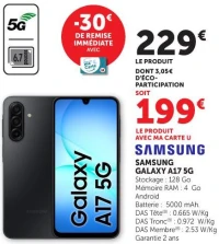 SAMSUNG GALAXY A17 5G