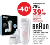 EPILATEUR SILK-EPIL 5 BRAUN