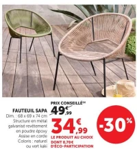 FAUTEUIL SAPA