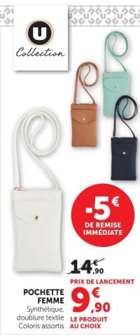 POCHETTE FEMME U Collection