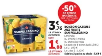 BOISSON GAZEUSE AUX FRUITS SAN PELLEGRINO