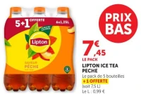 LIPTON ICE TEA PECHE