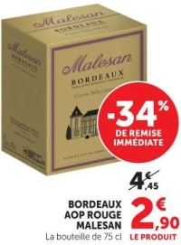 BORDEAUX AOP ROUGE MALESAN