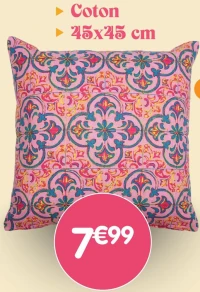 Coussin coton