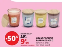 GRANDE BOUGIE PARFUMEE 900 G