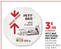 PETIT BRIE PASTEURISE