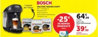 MACHINE TASSIMO HAPPY + 3 packs de T-Discs