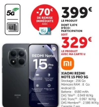 XIAOMI REDMI NOTE 15 PRO 5G