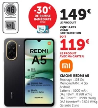 XIAOMI REDMI A5