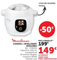 COOKEO+INTELLIGENT MOULINEX