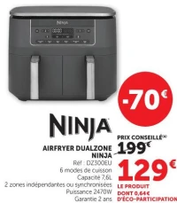 AIRFRYER DUALZONE NINJA