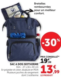 Sac à dos isotherme