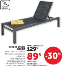 BAIN DE SOLEIL BAILLIF
