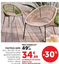 FAUTEUIL SAPA