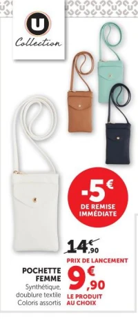 POCHETTE FEMME U Collection
