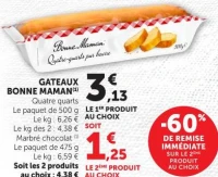GATEAUX BONNE MAMAN