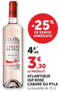 ATLANTIQUE IGP ROSE CABANE DU PYLA