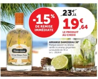 ARRANGE DAMOISEAU 30° Mangue passion ou ananas vanille ou ananas gingembre