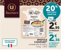 SPAETZLE U SAVEURS