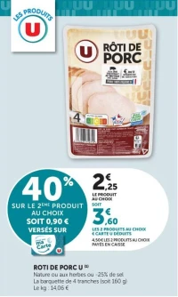 ROTI DE PORC U
