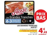 LES GRANDES TRANCHES AOSTE