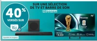 TV ET BARRE DE SON