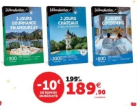 Coffret cadeau Wonderbox