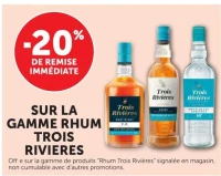 SUR LA GAMME RHUM TROIS RIVIERES
