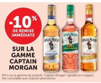 SUR LA GAMME CAPTAIN MORGAN