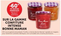 SUR LA GAMME CONFITURE INTENSE BONNE MAMAN