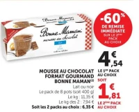MOUSSE AU CHOCOLAT FORMAT GOURMAND BONNE MAMAN(2)