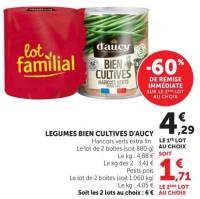 LEGUMES BIEN CULTIVES D'AUCY