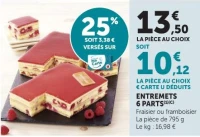 ENTREMETS 6 PARTS