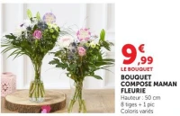 BOUQUET COMPOSE MAMAN FLEURIE
