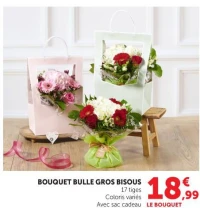 BOUQUET BULLE GROS BISOUS