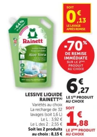 LESSIVE LIQUIDE RAINETT