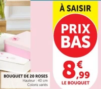 BOUQUET DE 20 ROSES