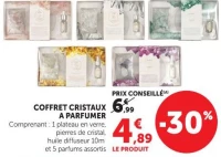 COFFRET CRISTAUX A PARFUMER