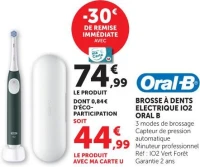 BROSSE À DENTS ELECTRIQUE IO2 ORAL B
