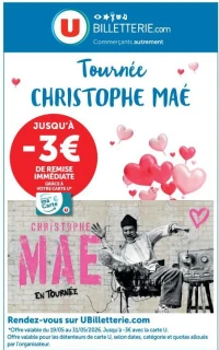 Tournée CHRISTOPHE MAÉ