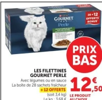 LES FILETTINES GOURMET PERLE