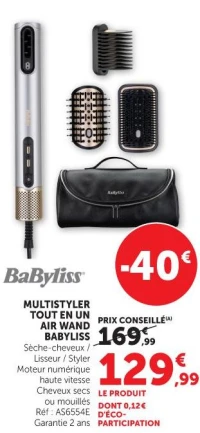 MULTISTYLER TOUT EN UN AIR WAND BABYLISS