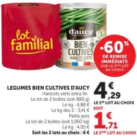 LEGUMES BIEN CULTIVES D'AUCY