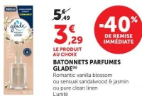 BATONNETS PARFUMES GLADE
