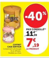 COFFRET CAGE SENTEUR