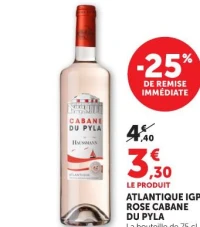 ATLANTIQUE IGP ROSE CABANE DU PYLA